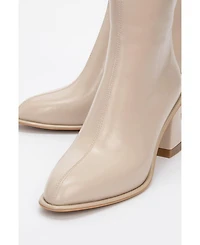 Prologue Shoes Maura Block Heel Boot (Women)