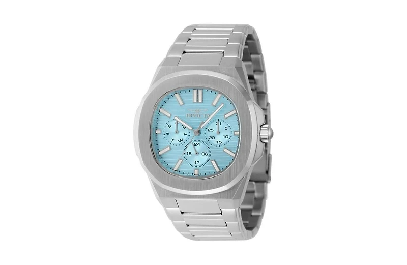 Invicta Men's 48328 Speedway Quartz 3 Hand Light Blue Dial Watch