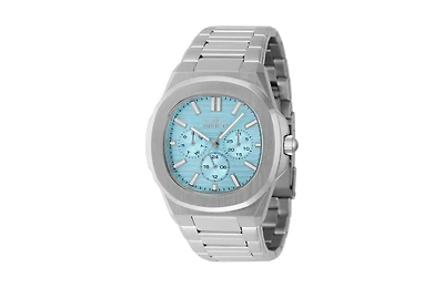 Invicta Men's Speedway Quartz 3 Hand Light Blue Dial Watch