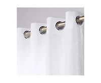 Superior Noor Chenille Semi-Blackout Machine Washable Curtains, Set of 2 Panels