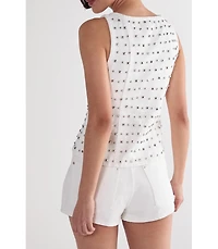 Nasty Gal Women's Studded Denim Shorts
