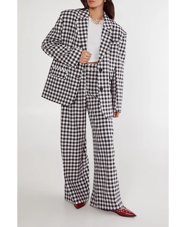 Nasty Gal High Waisted Wide Leg Striped Pants Shop Nasty Gal