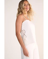 Nasty Gal Women's Tailored Cutwork Side Strappy Top