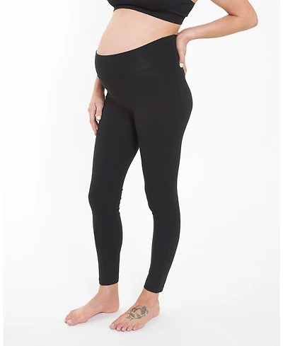 Ripe Maternity Organic Essential Black Leggings