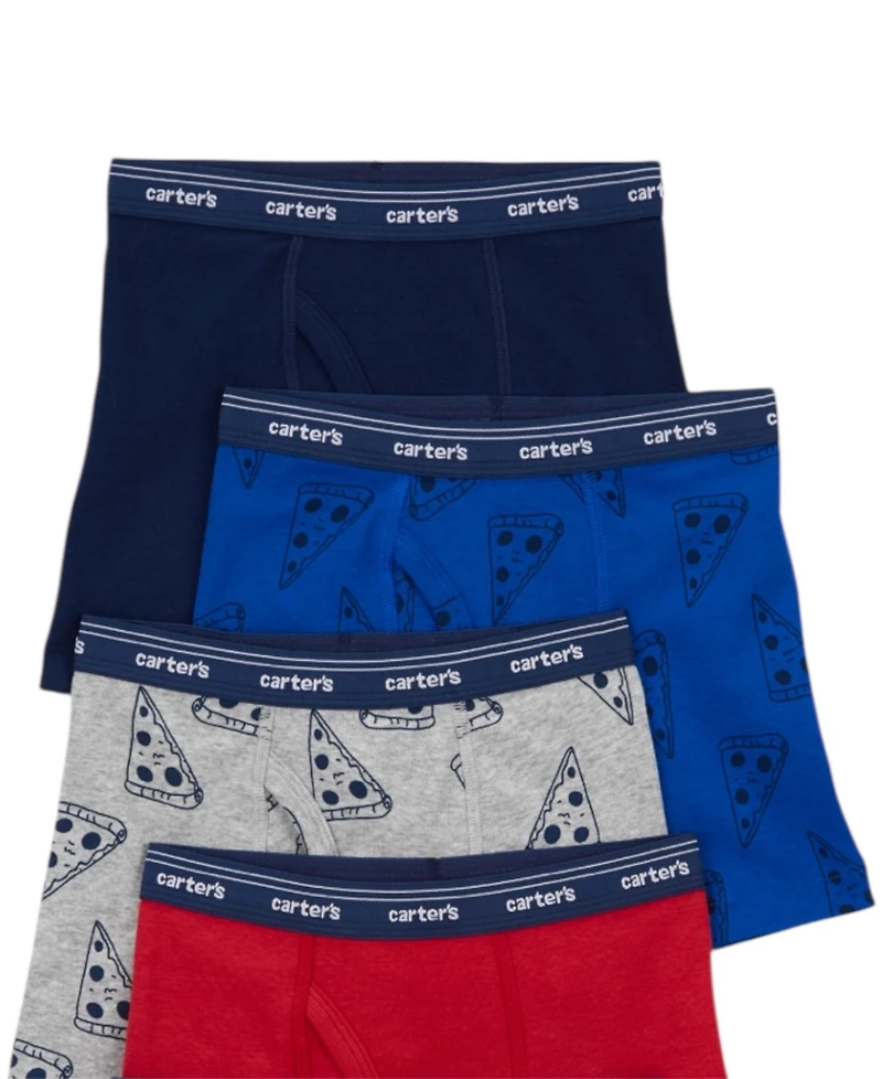 Carter's Little and Big Boys 5-Pack Printed Boxer Briefs
