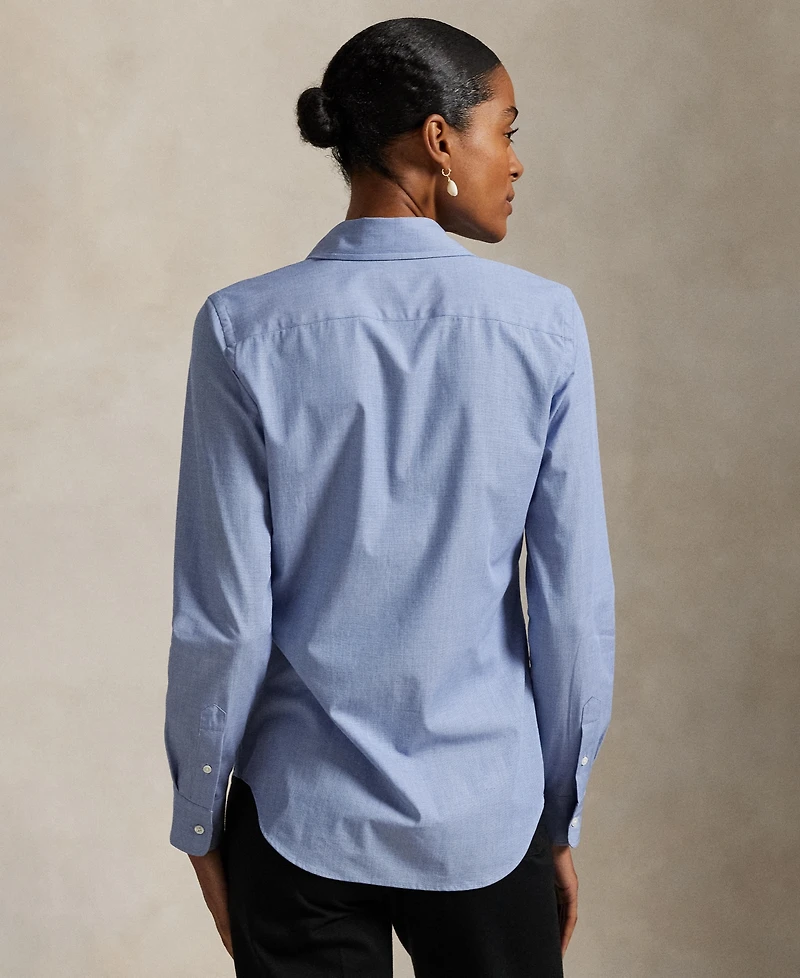 Polo Ralph Lauren Women's Stretch Slim Fit Cotton Shirt