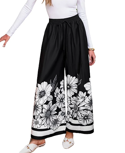 Cupshe Women's Little Joy Floral Pants