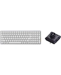 Lofree Flow100 Low Profile Mechanical Keyboard – 75% Rechargeable Wireless Keyboard, Bluetooth & Wired