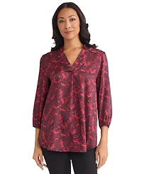 Jones New York Women's V-Neck Top