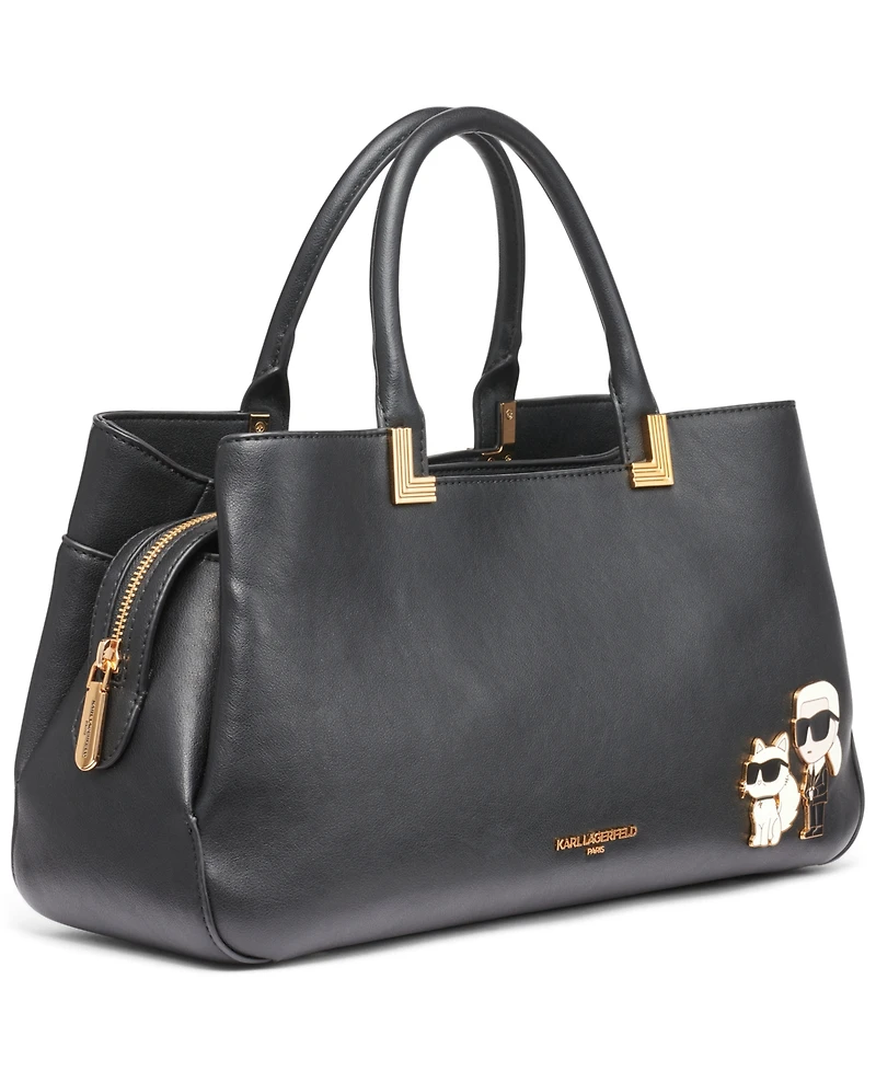 Karl Lagerfeld Paris Women's Meribelle Large Satchel Bag