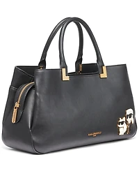 Karl Lagerfeld Paris Women's Meribelle Large Satchel Bag