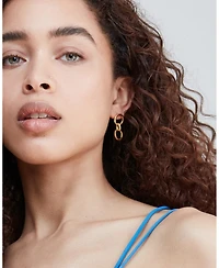 Ottoman Hands Tesoro Chain Drop Earrings