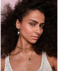 Ottoman Hands Sloane Drop Stud Earrings