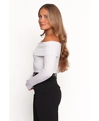 Petal and Pup Women's Anderson Wide Rib Off Shoulder Top