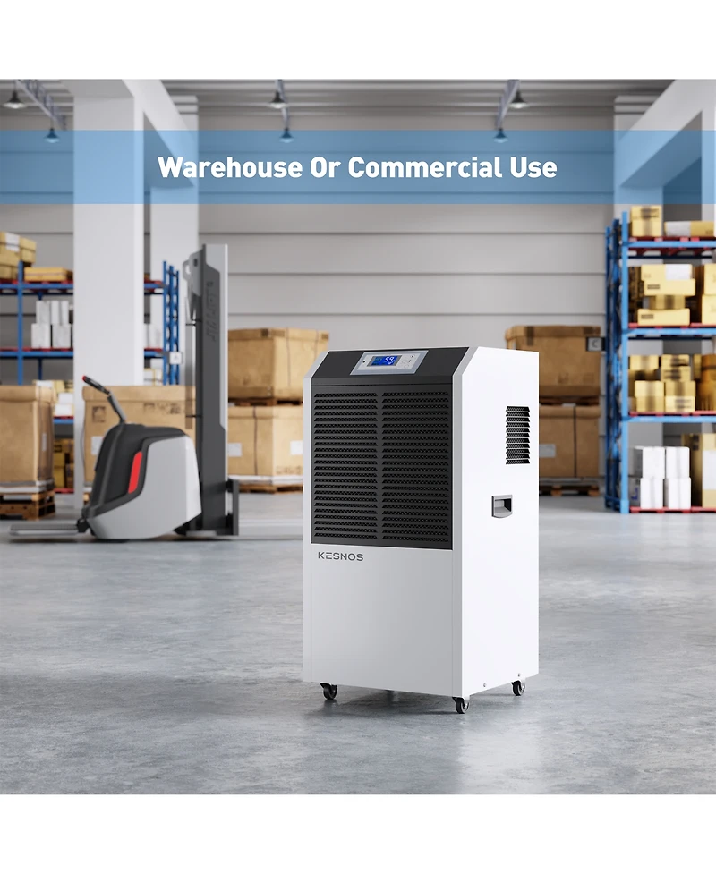 234 Pints Commercial Industrial Dehumidifier For 8000 Sq.Ft for Home Basements