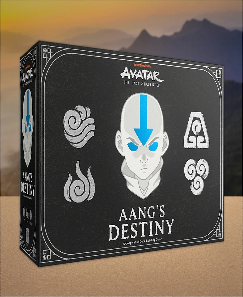 USAopoly Avatar The Last Airbender Aang's Destiny A Cooperative Deck-Building Game