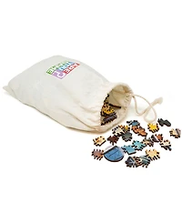 AreYouGame.com Wooden Jigsaw Puzzle Boats At Bay, 494 Pieces