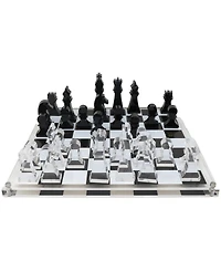 John N. Hansen Co. Classic Game Collection - Acrylic Chess Set