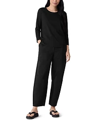 Eileen Fisher Women's Round Neck T-shirt