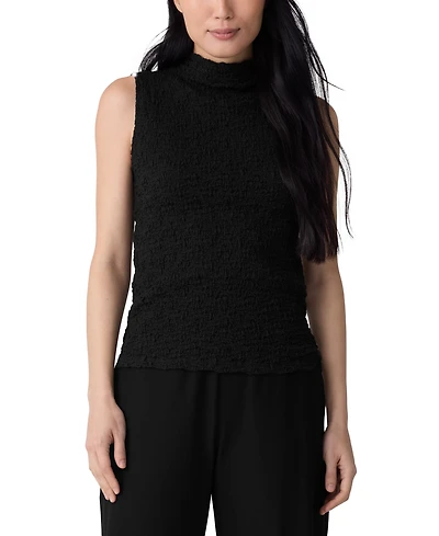 Eileen Fisher Women's Funnel Neck Tank Top