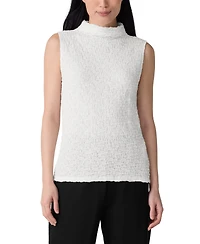 Eileen Fisher Women's Funnel Neck Tank Top