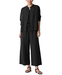 Eileen Fisher Women's Wide Cropped Pants