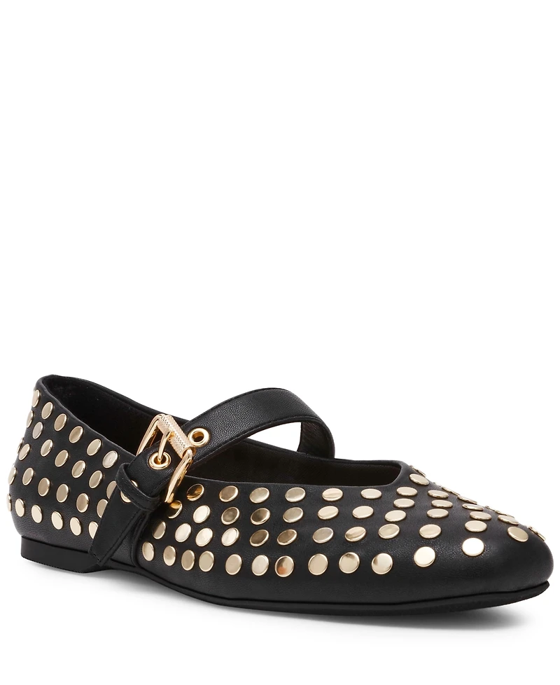 Dv Dolce Vita Women's Mulaney Stud Mary Jane Ballet Flats