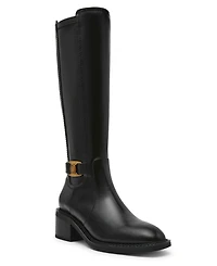 Anne Klein Women's Anessa Block Heel Knee High Boots