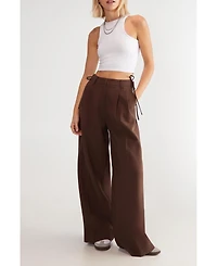 Nasty Gal Women's Premium Tailored Tie Detail Pants
