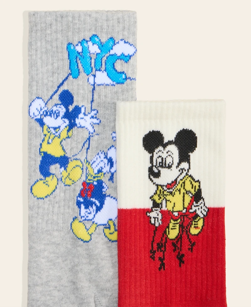 Disney | Macy's Men's Mickey Mouse & Friends 2-Pair Sock Gift Set, Exclusive