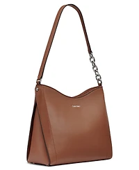 Calvin Klein Women's Nova Top Zipper Chain Shoulder Bag