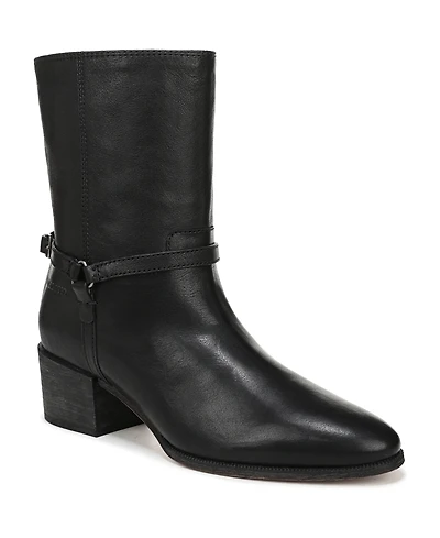 Franco Sarto Women's Kian Round Toe Pull On Short Boots