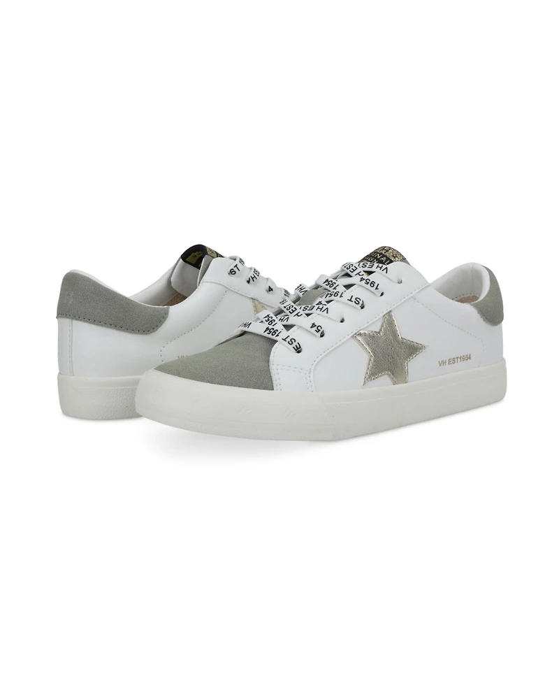 Grande - White Mint Washed Gold Women's's Sneaker by Vintage Havana