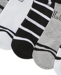 Polo Ralph Lauren Women's Striped Socks Set, 6-Piece