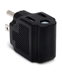 Hosa Technology 2x Nema 5-15R to Nema 5-15P Right-Angle Power Adapter