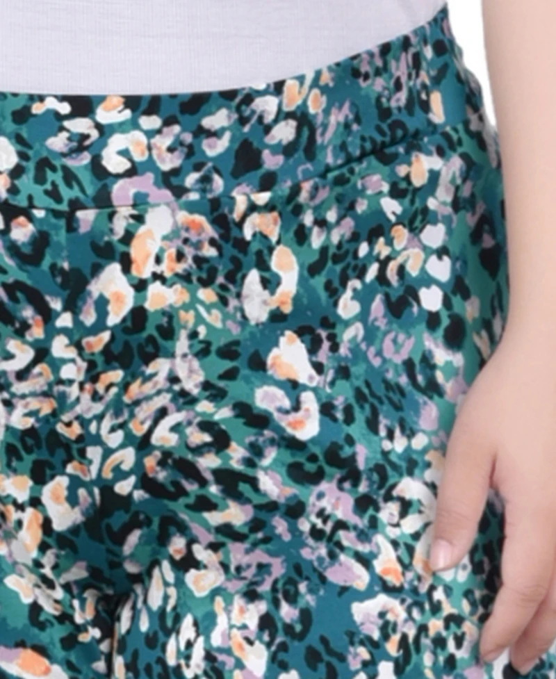 Ny Collection Plus Wide Leg Pull On Pant