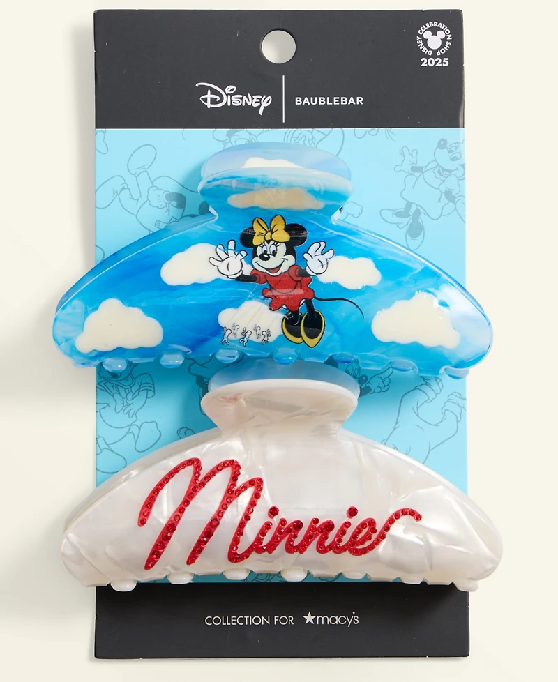 BaubleBar Disney | Macy's Minnie Mouse Hair Clip Set, Created for Macy's
