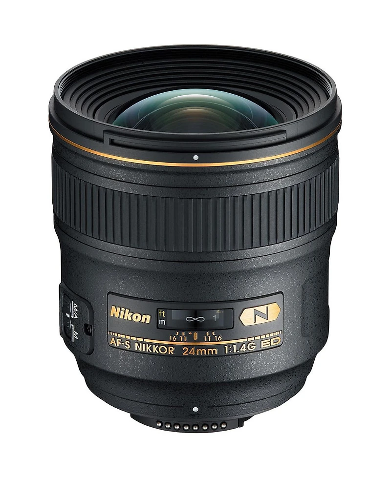 Nikon 24mm f/1.4G Ed Af-s Nikkor Lens with ProOptic Pro Digital 77mm Multi Coated Uv Slim Filter