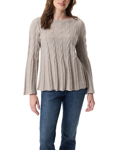 Gloria Vanderbilt Women's Maren Cable Knit Sweater