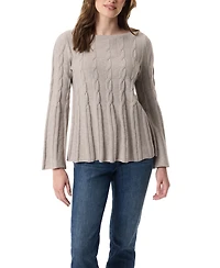 Gloria Vanderbilt Women's Maren Cable Knit Sweater