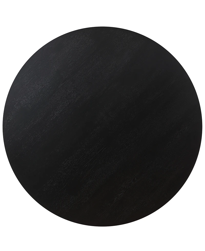 Macai 54" Wood Round Dining Table