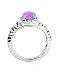 American West Jewelry Sterling Silver Phosphosiderite Marquise Split Shank Ring, Sizes 5 to 11