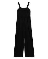 Speechless Big Girls Maxi Length Sleeveless Square Neck Jumpsuit