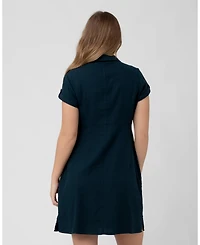 Ripe Maternity Maternity Ripe Colette Tie Up Nursing Dress