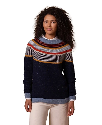 Celtic & Co. Women's Statement Donegal Crew Neck Sweater