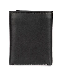 Tommy Hilfiger Men's Hidden Zipper Trifold Rfid Wallet