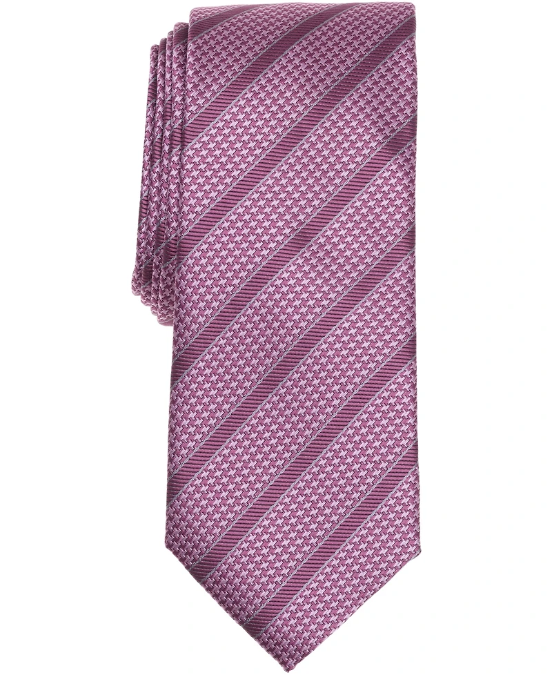 Alfani Men's Ember Stripe Pattern Tie, Macy's Exclusive
