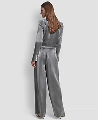 Dkny Women's Wide Leg Pants