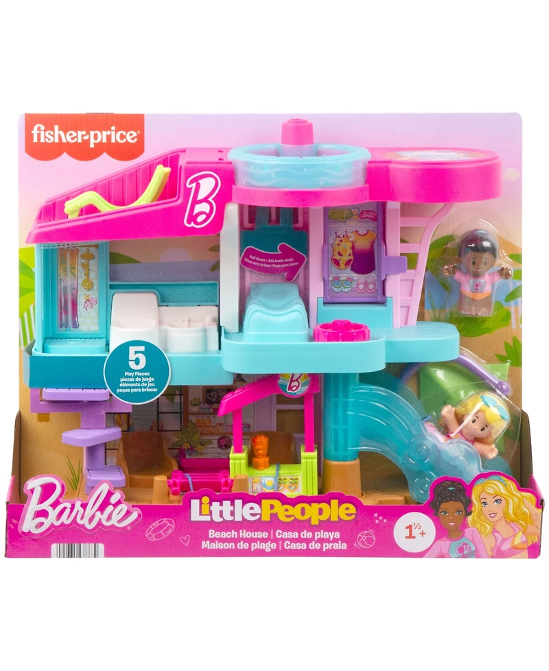 Little People Barbie Beach House Playset