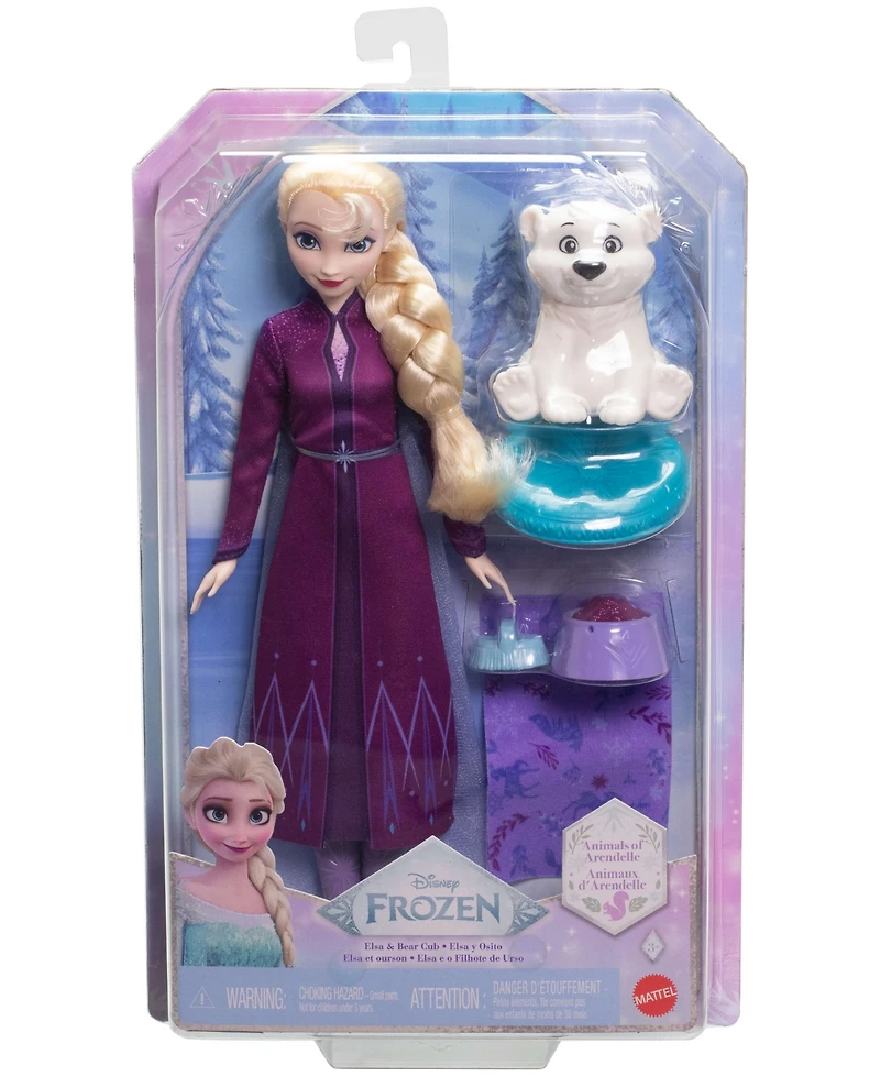 Disney Princess Disney Frozen Elsa Fashion Doll and Polar Bear Cub Figure